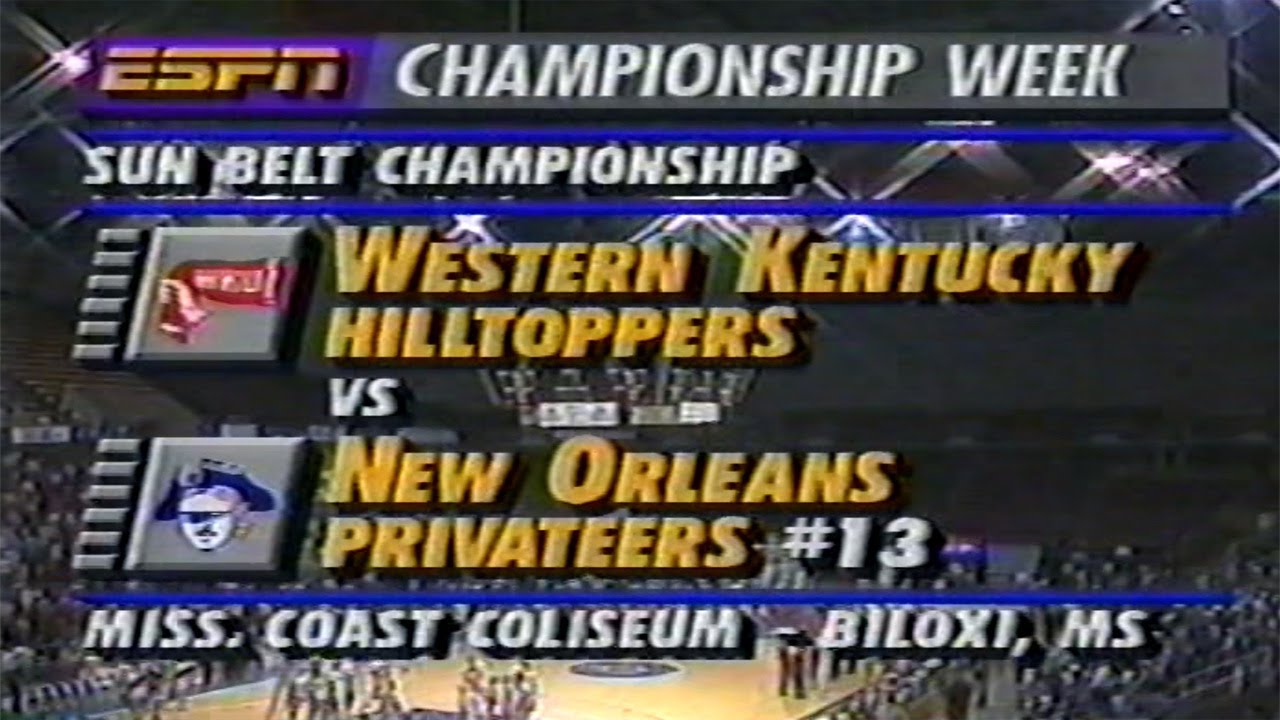 1993-03-09 Western Kentucky vs #13 New Orleans (Sun Belt Championship)