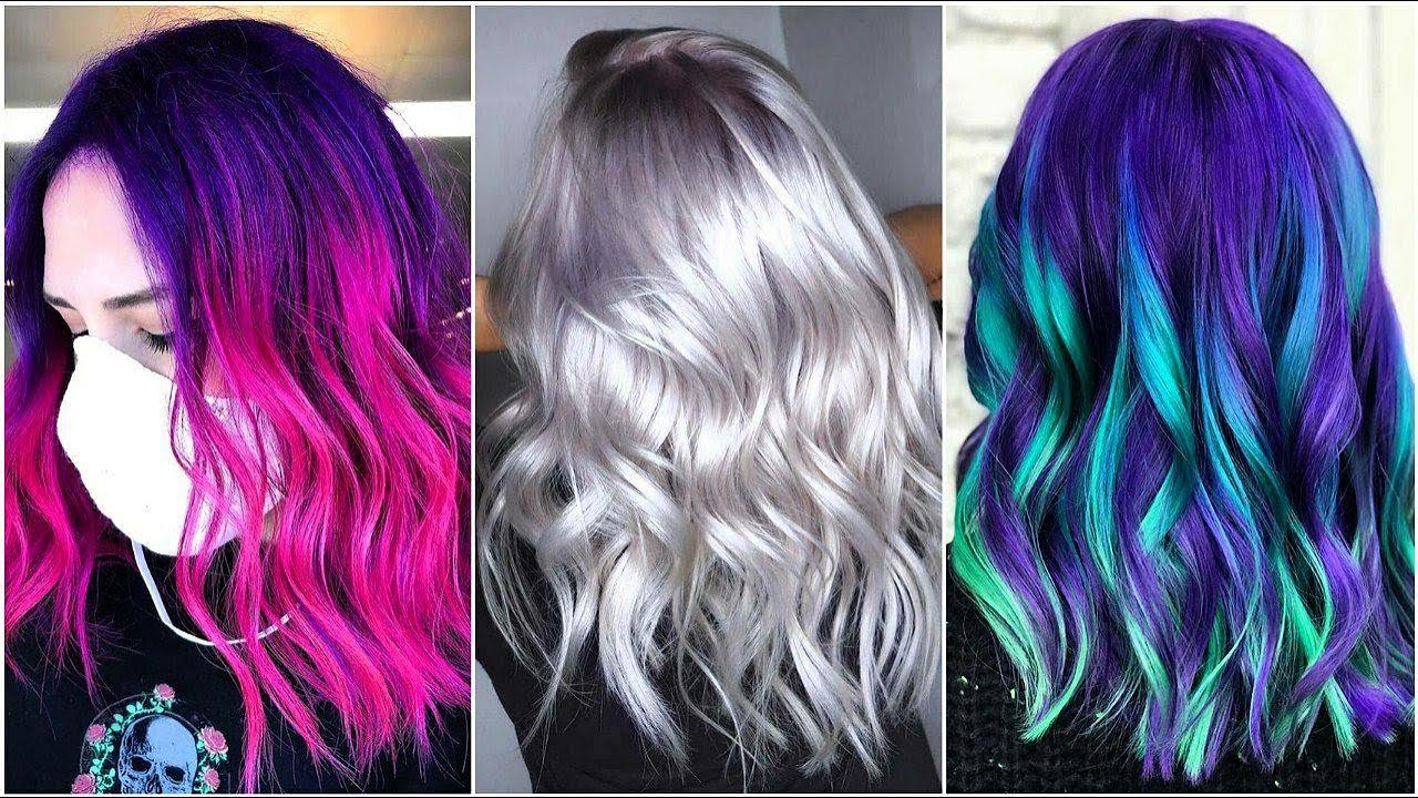 OS CABELOS COLORIDOS 2022 MAIS INCRÍVEIS DO MUNDO - PINTEI DE TODAS AS CORES!