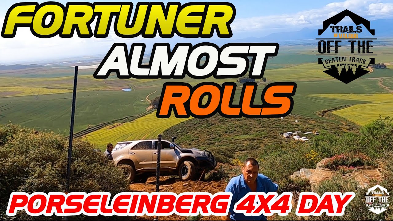 We Almost Lost a Fortuner!!! Porseleinberg 4x4 Day - A Once a Year MudBath!