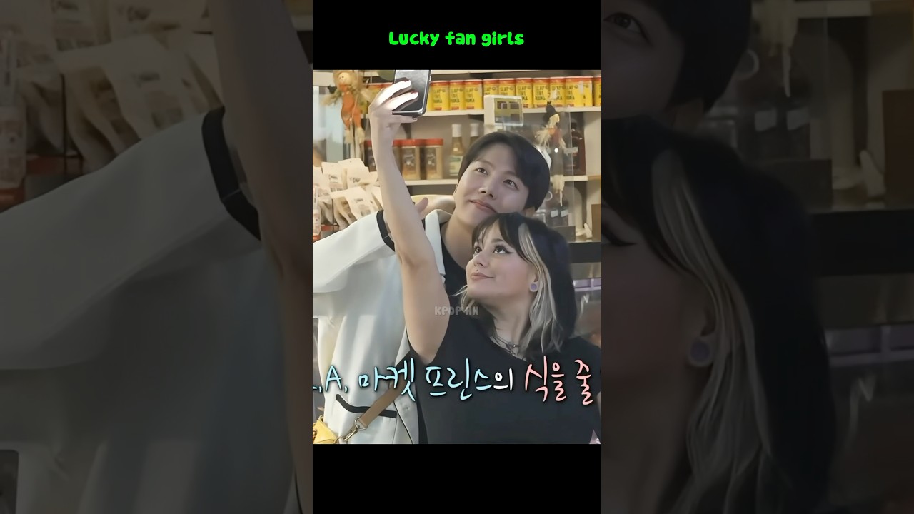 Many Lucky Fans Recognized Hobi When He Was In LA 🥰💜 #shorts #hobi #jhope #bts