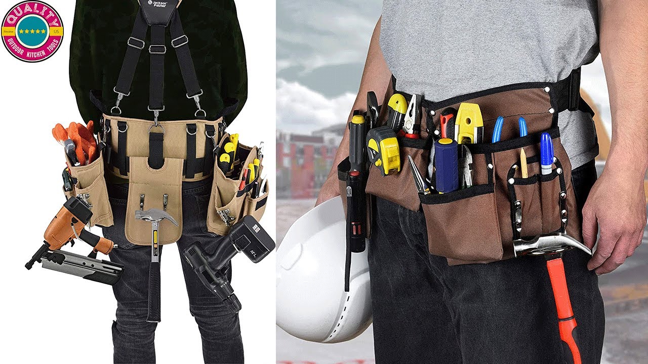 Best Tool Belts On Amazon !! Top 5 Best Tools Belts in 2023