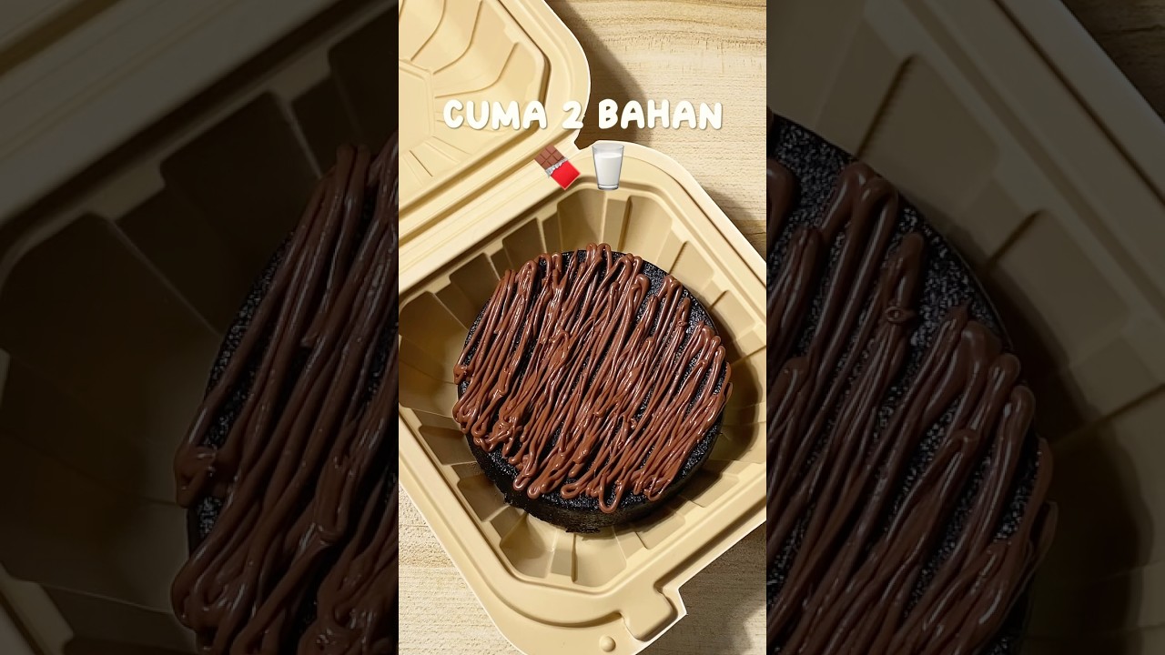 INI BOLU 2 BAHAN CUMA PAKE KOMPOR😱❤️#resepmasakan
