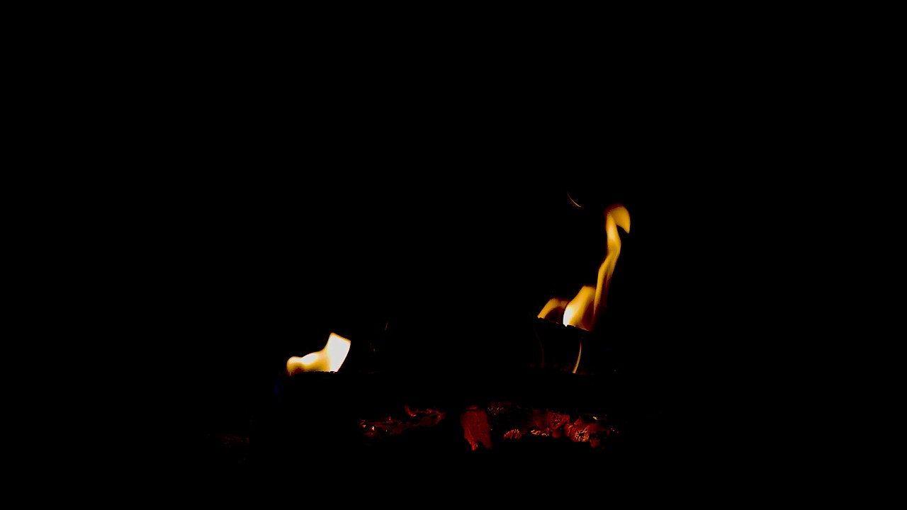 🔥 Fireplace for Quiet Work | Black Screen Crackling Logs for Focus, Meditation, Sleep, Stress Relief