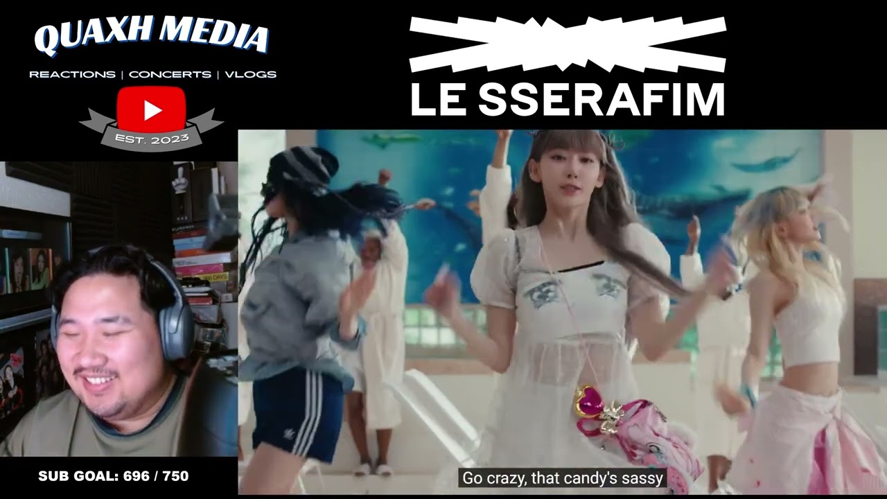VOGUE COMEBACK!? | LE SSERAFIM (르세라핌) 'CRAZY' OFFICIAL MV Reaction!