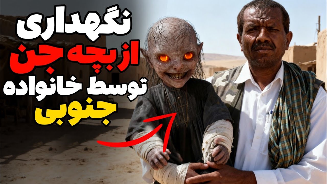داستان ترسناک:نگهداری از بچه جن توسط خانواده جنوبی