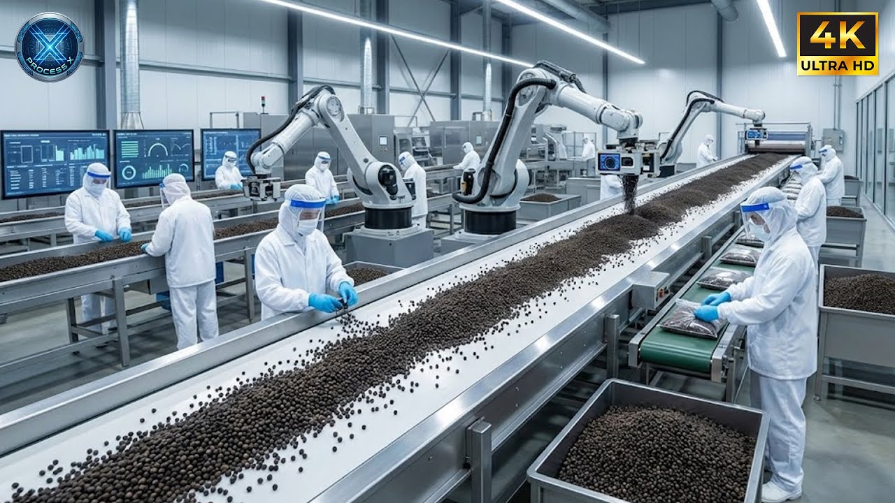Inside a Black Pepper Processing Plant: Drying and Grading the King of Spices
