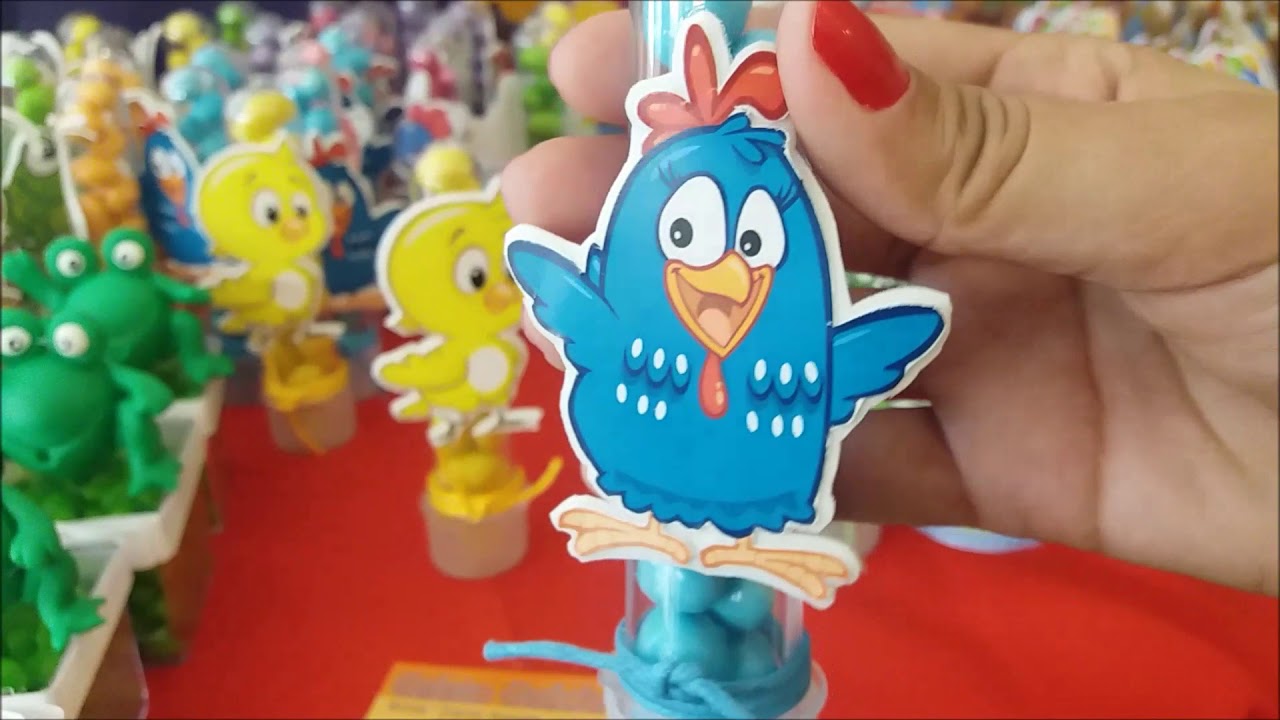PREPARATIVOS FESTA DE 1 ANO E DIA DA FESTA - Tema Galinha Pintadinha