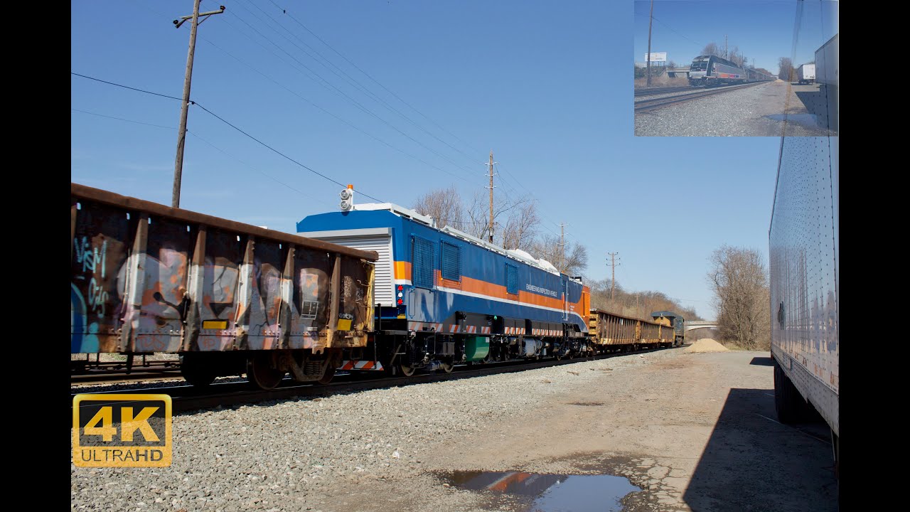CSX At Ridgefield Park & More CSX & NJT Action At Hillside, NJ