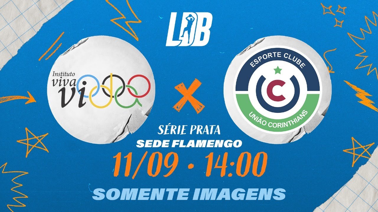 LDB 2025 | IVV/CETAF x União Corinthians | Série Prata | Sede Flamengo | 11/09/25 | Só imagens | 14H