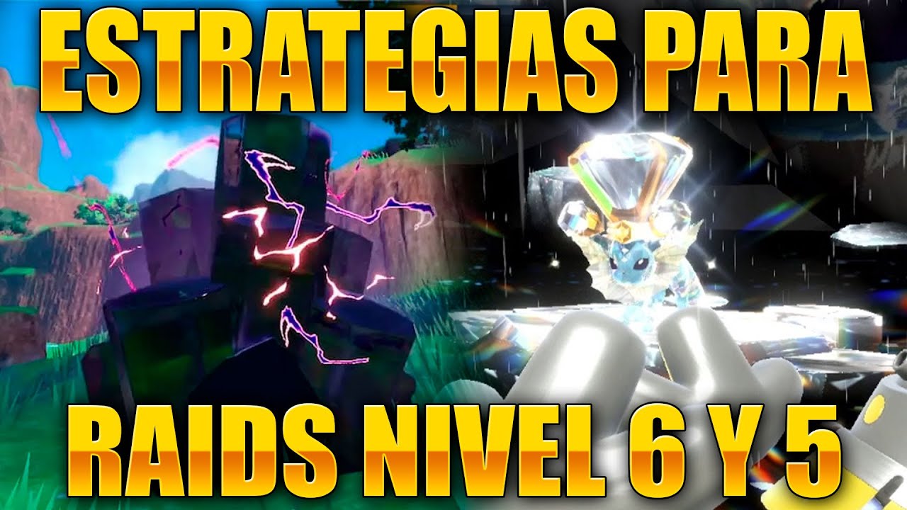 COMO HACER TERAINCURSIONES DE NIVEL 6 Y 5 DE FORMA FACIL EN POKEMON ESCARLATA Y PURPURA