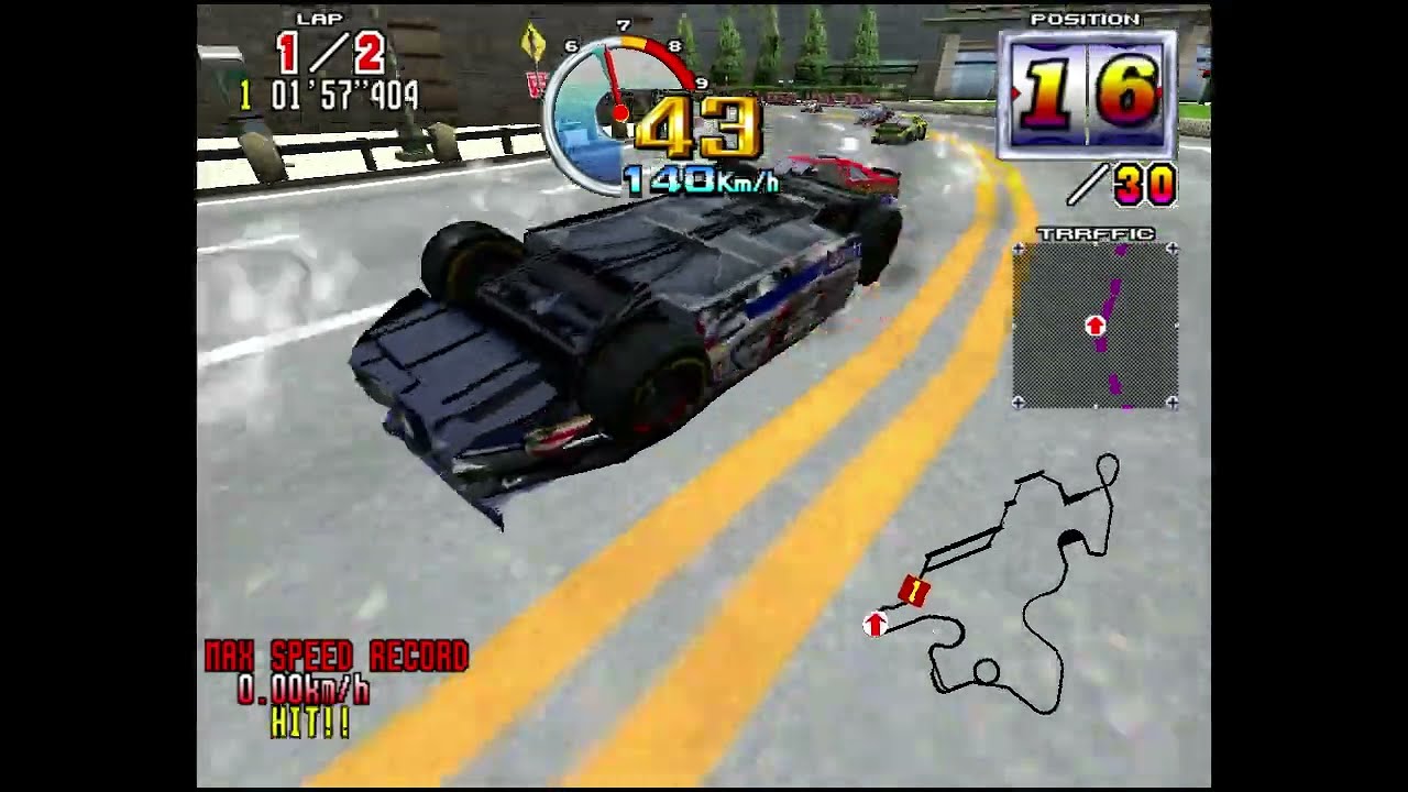 Daytona USA 2 - Destruction of JC Eagle