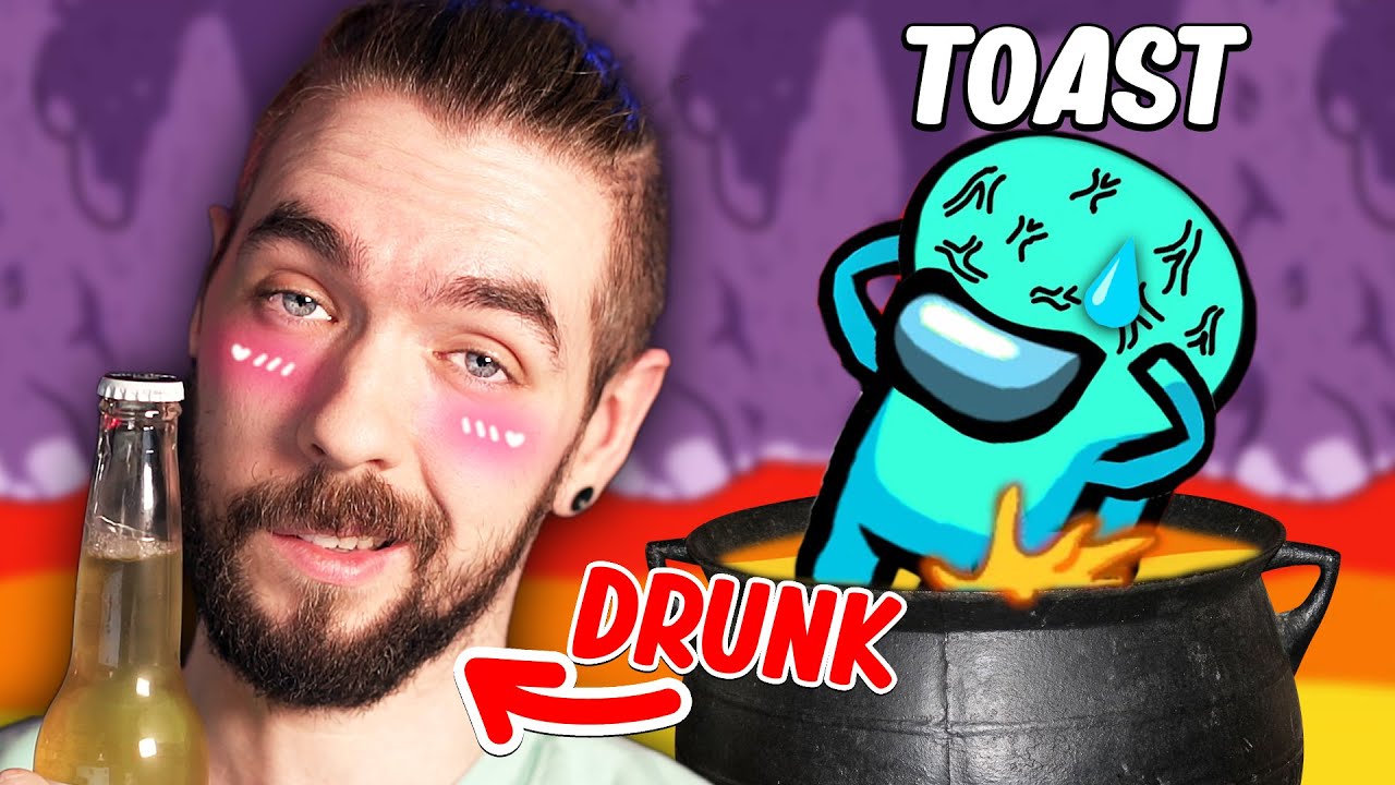 I MARINATED TOAST while DRUNK in Among Us