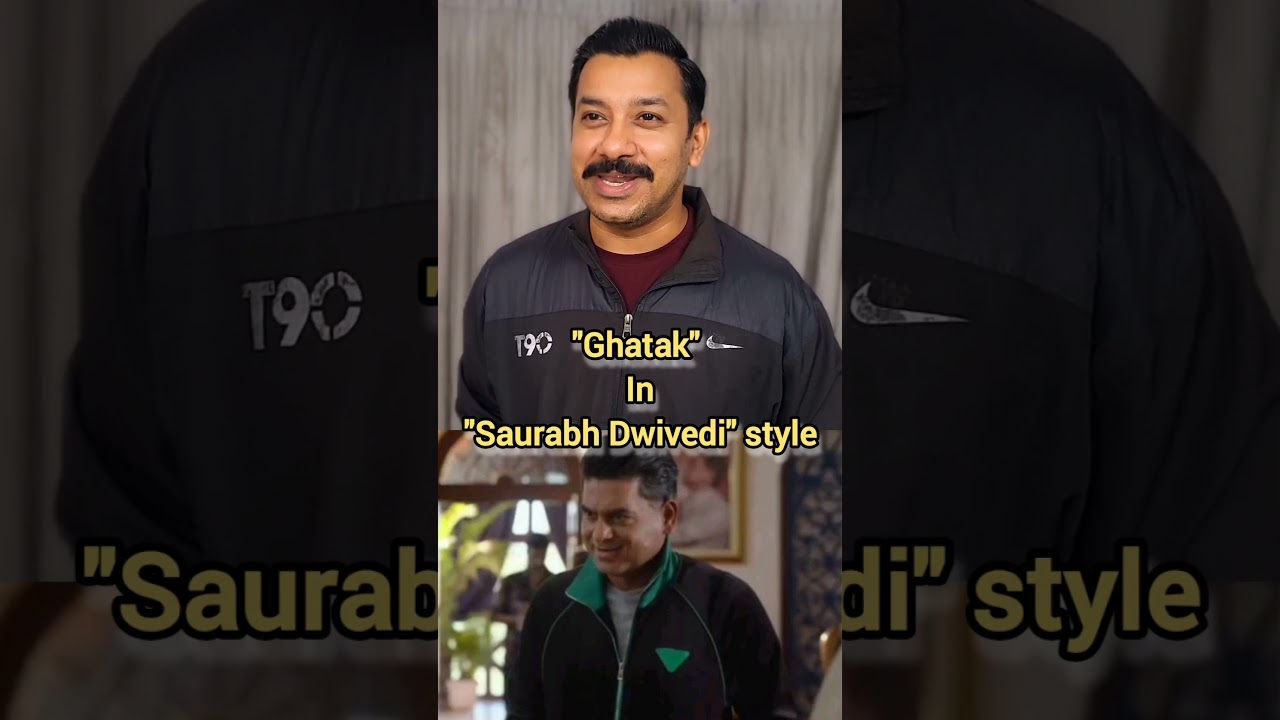 Ghatak in Saurabh Dwivedi style  #saurabhdwive #kartavya #lallantop