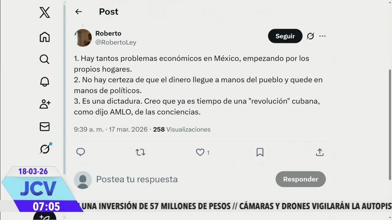 Imagen Noticias Puebla con Juan Carlos Valerio - 18 de Marzo de 2026