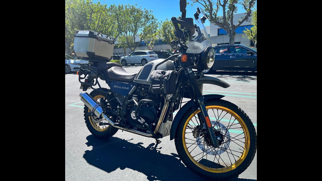 Part1 2022 Royal Enfield Himalayan commute with Hitchcocks carburetor conversion, a faulty GoPro