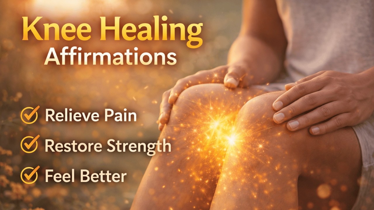 Heal Your Knees with Positive Affirmations | Knee Pain Relief Meditation
