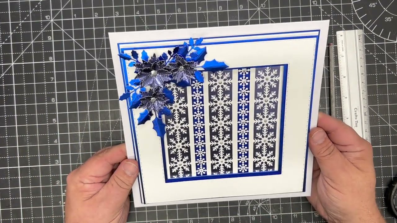JND413 - Snowflake panels - Card 1