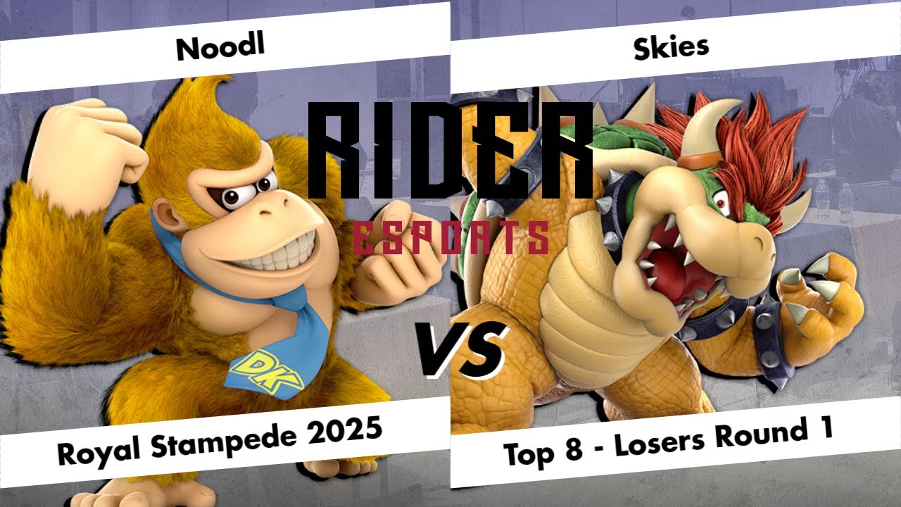 Royal Stampede 2025 - Noodl (Donkey Kong) vs Skies (Bowser) - Top 8 - Losers Round 1