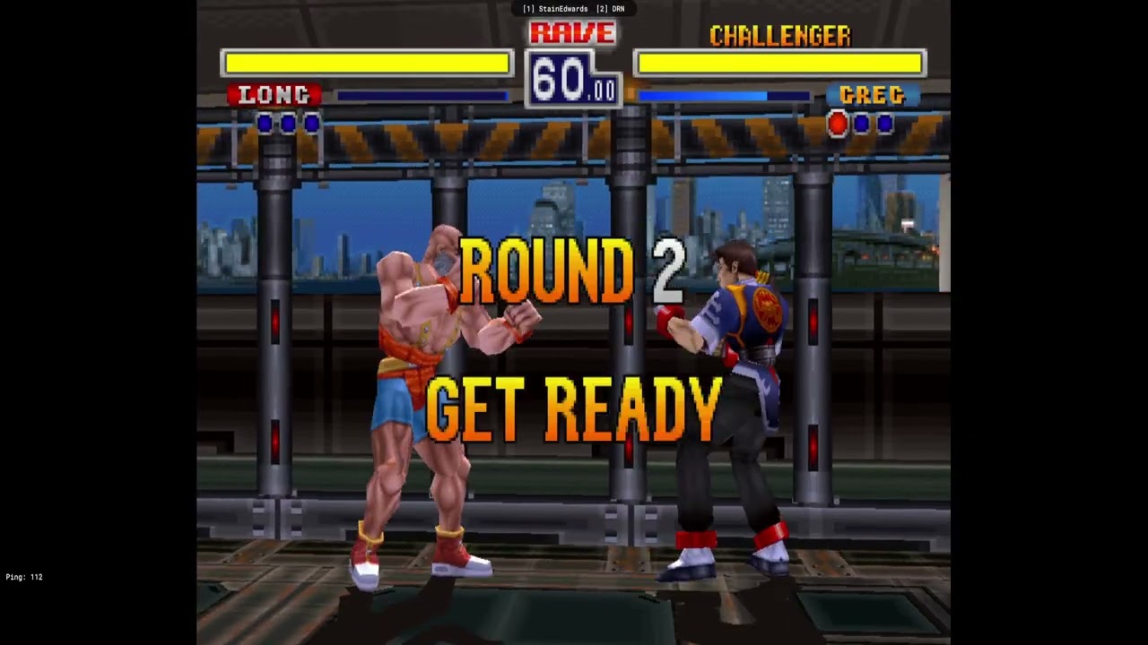 Bloody Roar 1 Online: Stain Edwards vs DRN