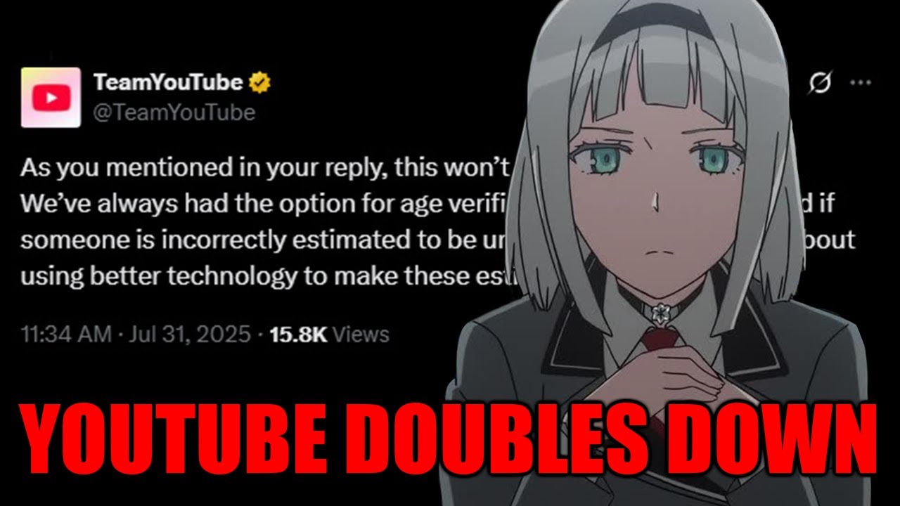 YouTube Doubles Down on Forcing Censorship with Government ID and Card Information