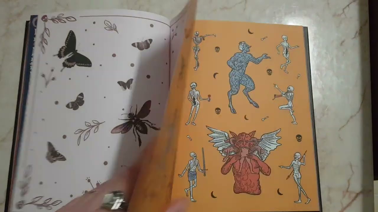 Stickertopium Gorgeous Gothic sticker book flip through
