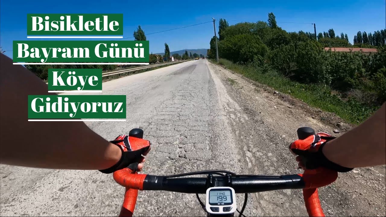 Bayramda Bisikletle Köye Gidiyorum/ Bayram Vlog