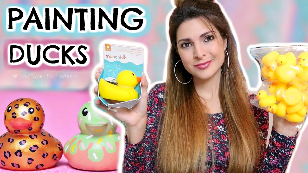 Painting on RUBBER DUCKS