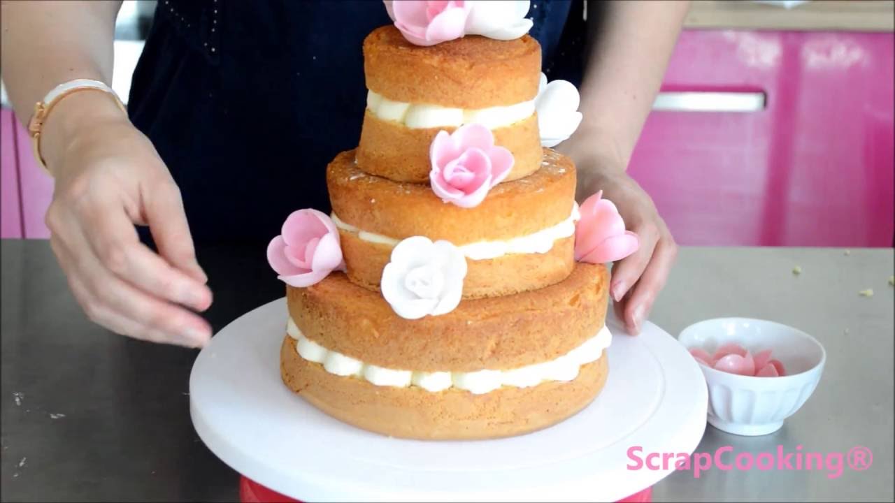 Naked cake pièce montée
