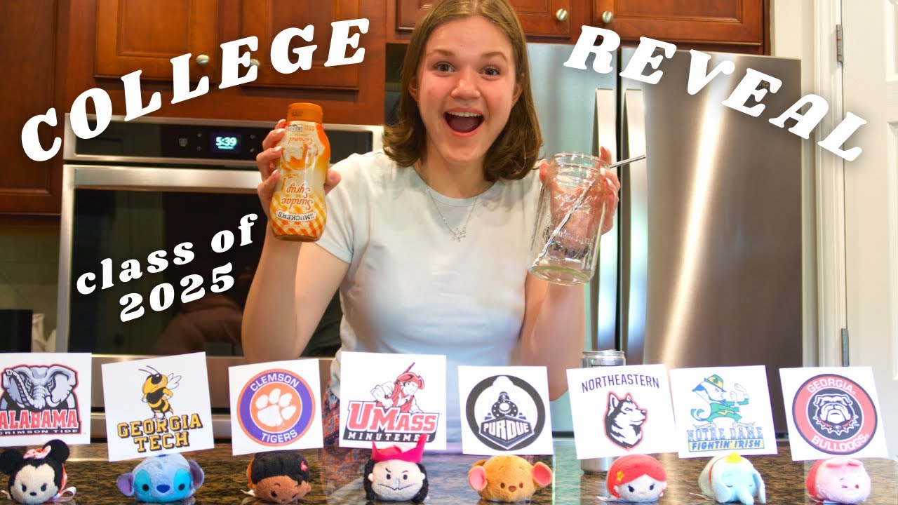 college decision reveal 2021...but it's iced coffee