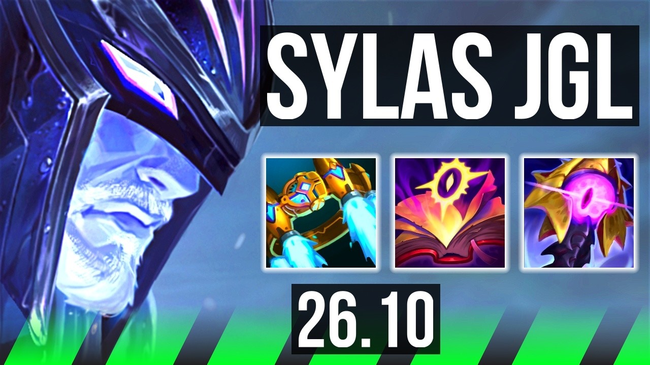 SYLAS vs GRAVES (JGL) | Perfect KDA: 16/0/4 | EUW Challenger | 26.10