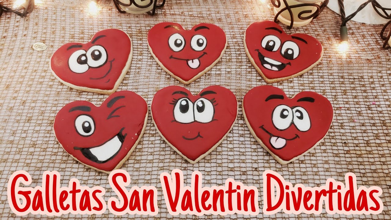 #postresparavender #sanvalentin Galletas San Valentin ❤ Divertidas 🤪