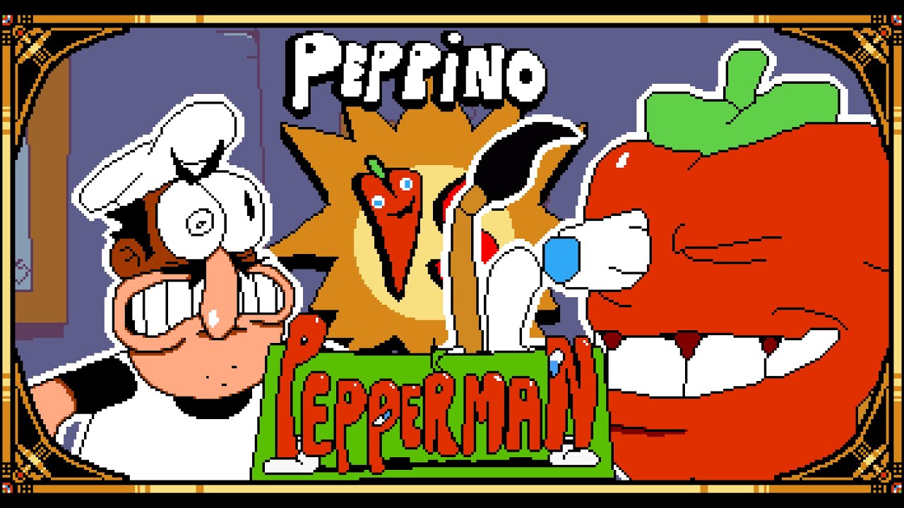 Pizza Tower - Pepperman Strikes! Boss Fight Animation