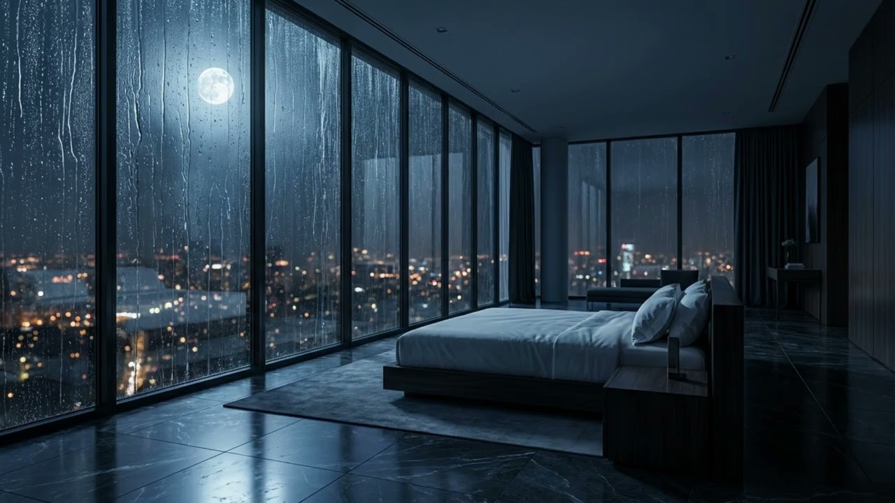 Rainy Night Apartment - Peaceful ambience, reduce stress, sleep easy, refresh, healing soul.