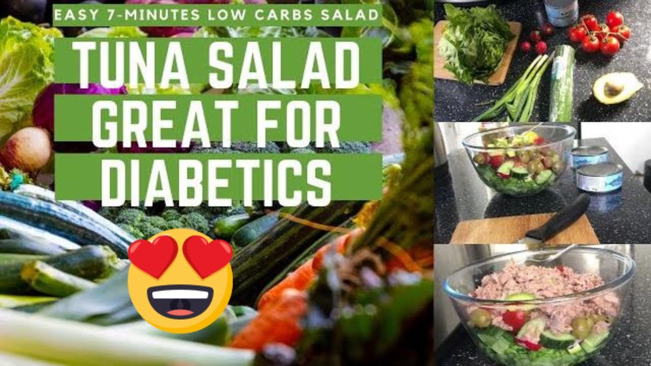 Tuna Salad for diabetics - Low carbs salad
