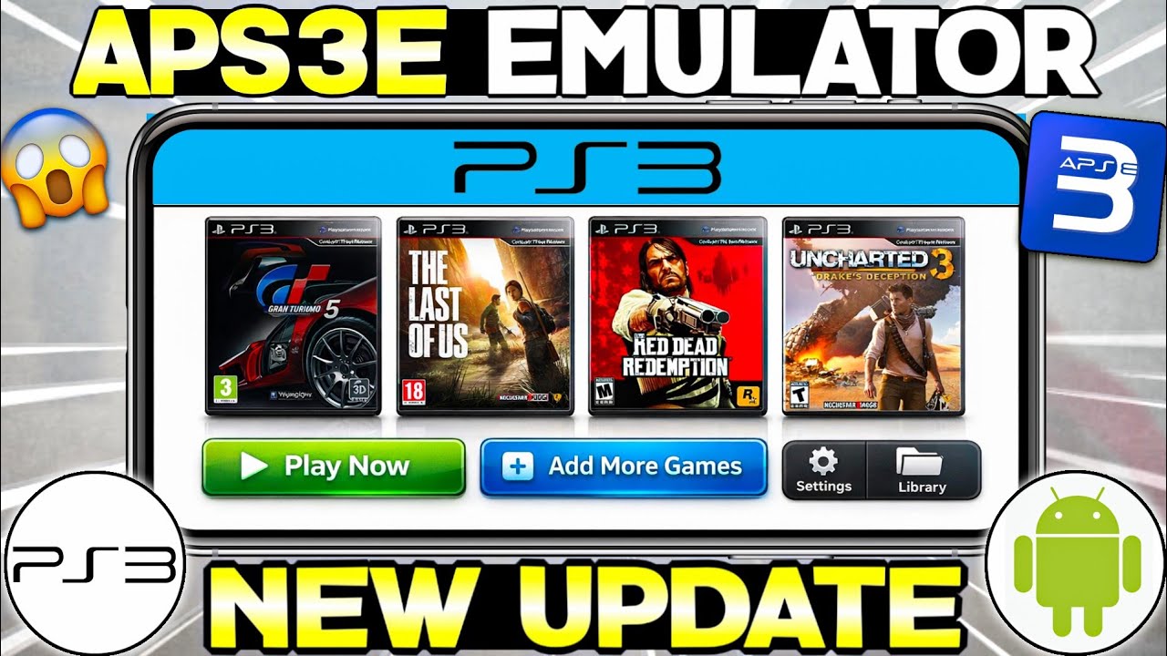 🔥 Best PS3 Emulator For Android - Aps3e V1.36 Update Full Setup & Best Settings | Aps3e PS3 Emulator