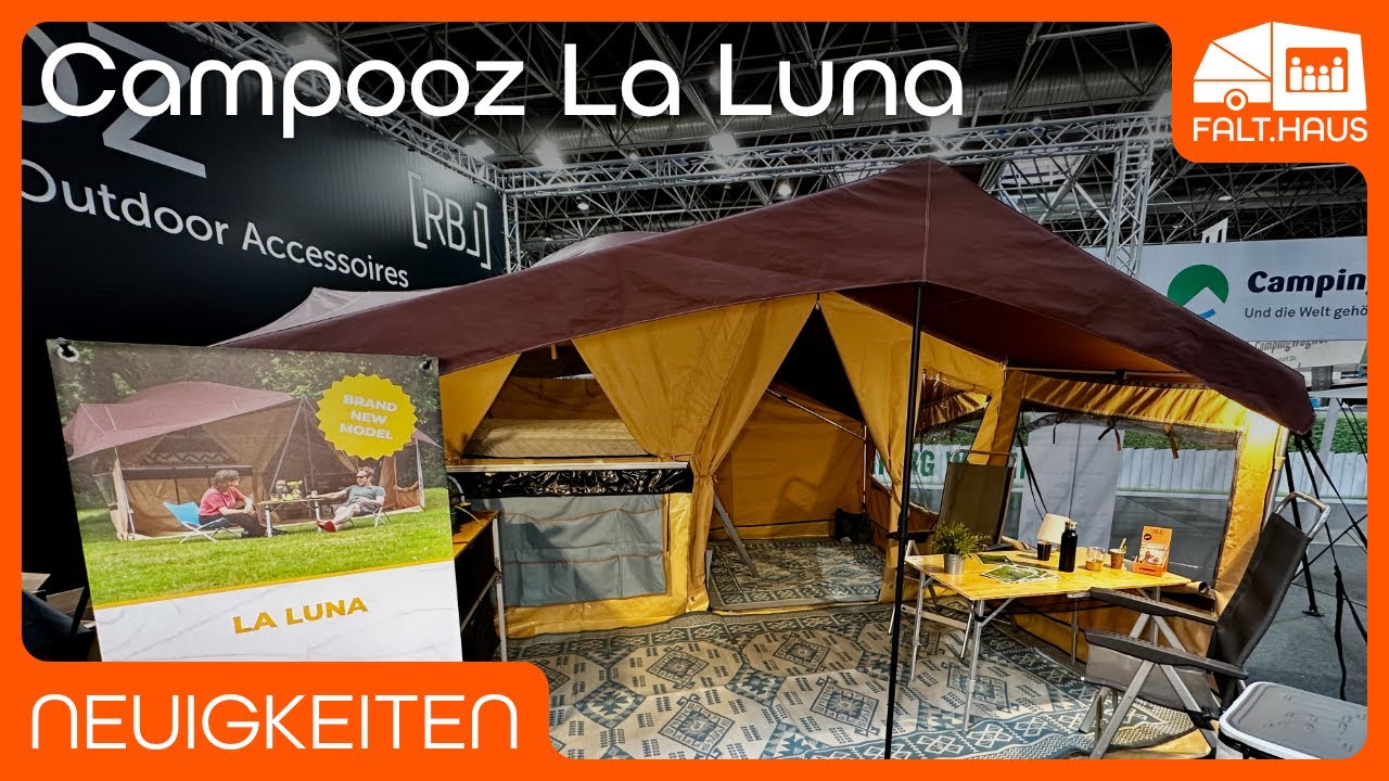Campooz La Luna: Die kleine Schwester von Red Ruby | Caravan Salon D&uuml;sseldorf 2023