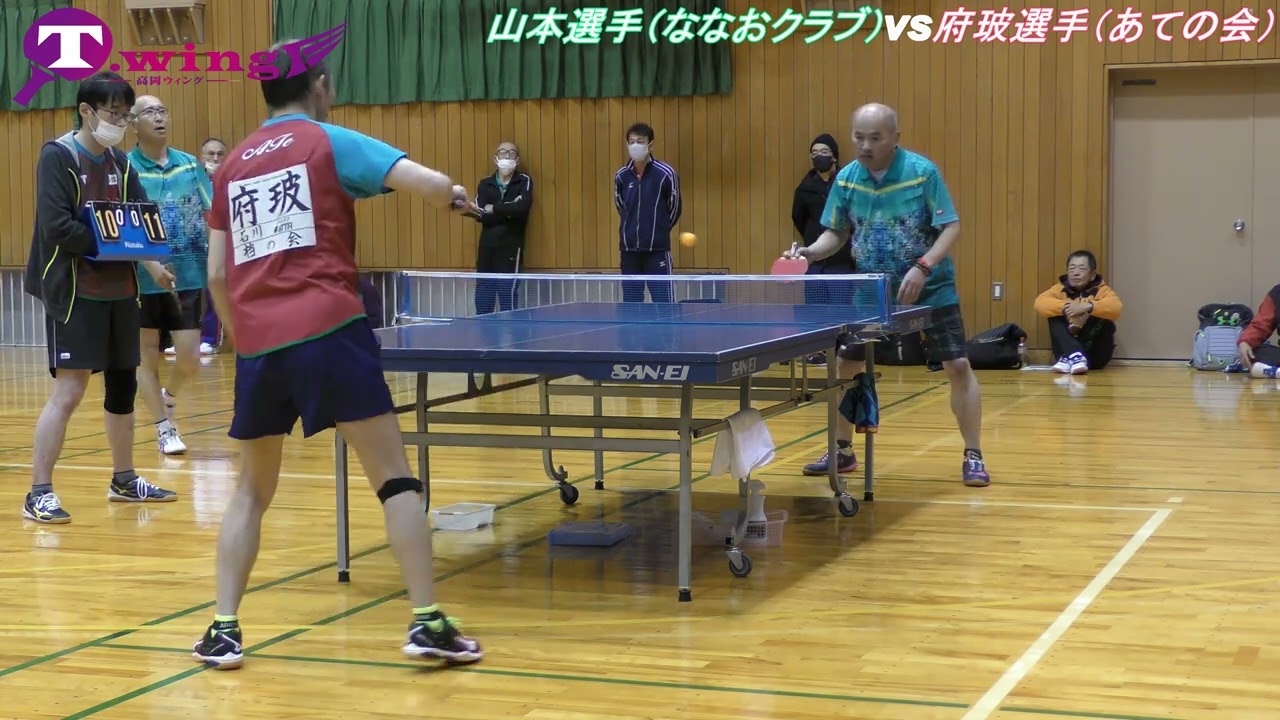 第22回　石川県ラージボール卓球大会（団体）後編　～決勝戦～