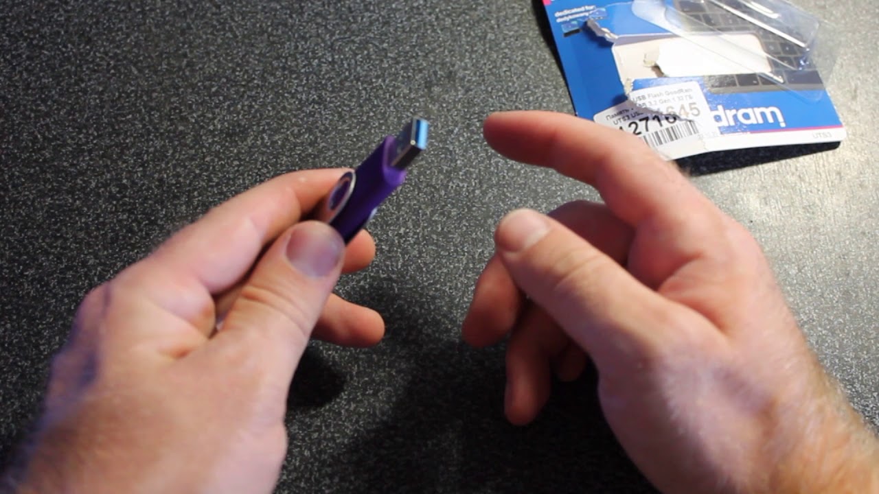 USB 3.0 флешка GoodRam тест скорости