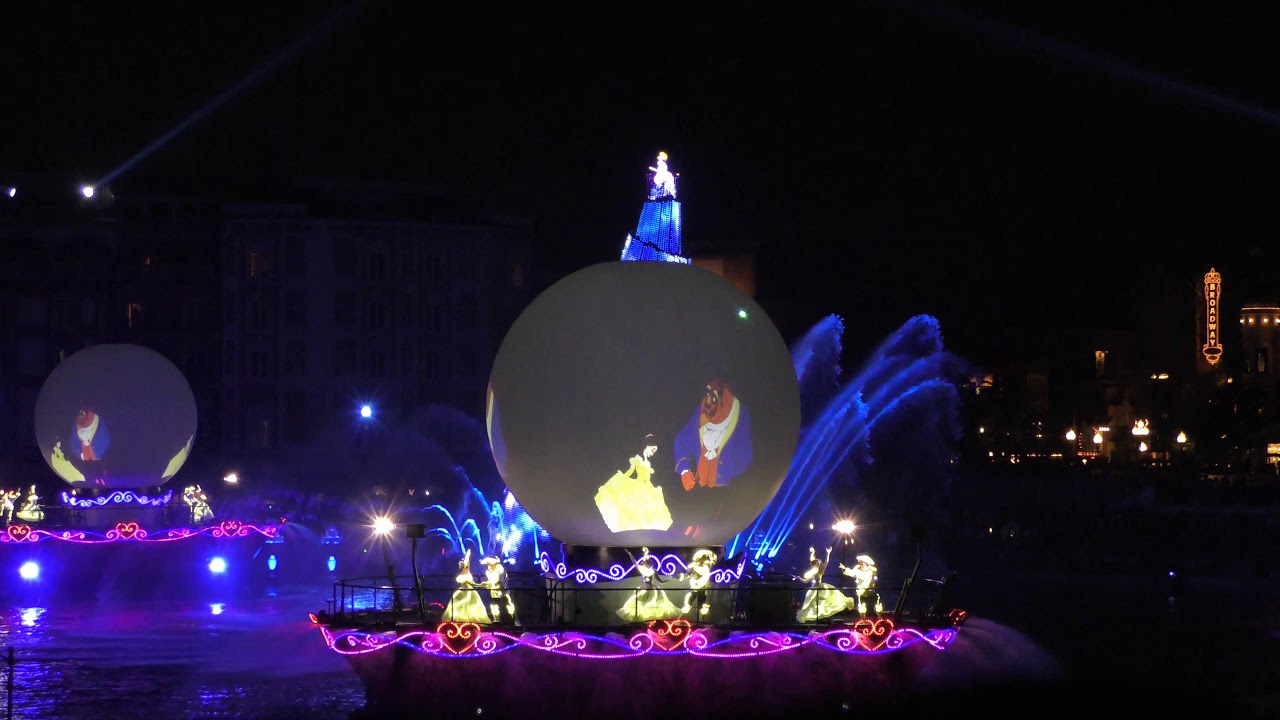 【TDS】ファンタズミック! Fantasmic! （ザンビ前） 2018年7月23日