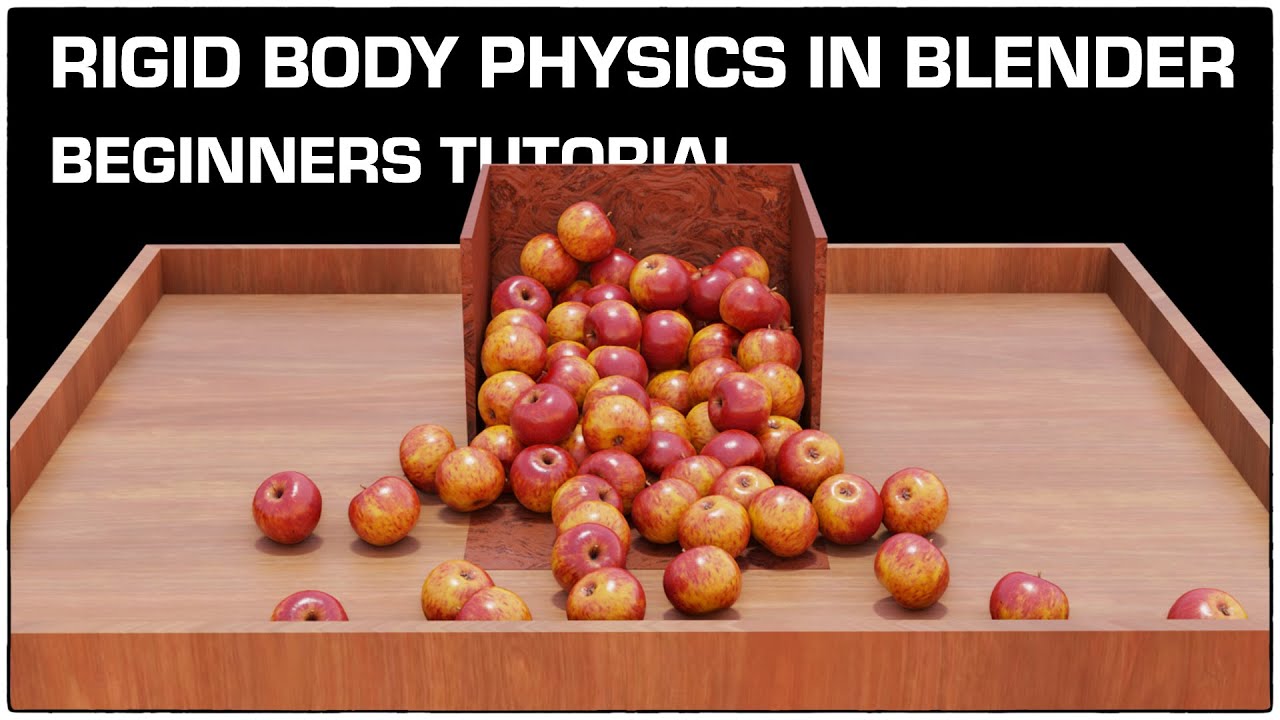 Физика твёрдого тела в Blender | Урок для начинающих