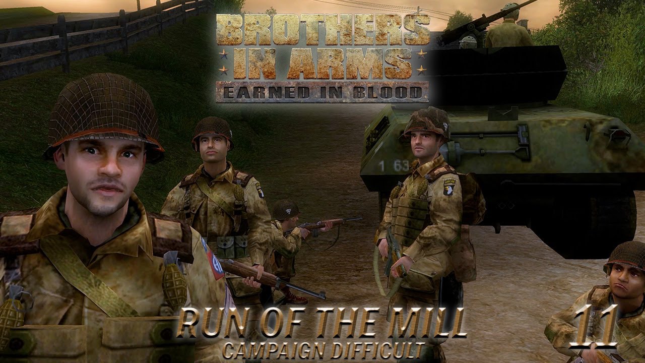 Brothers in Arms: Earned in Blood | Run of the Mill | Difficult Gameplay