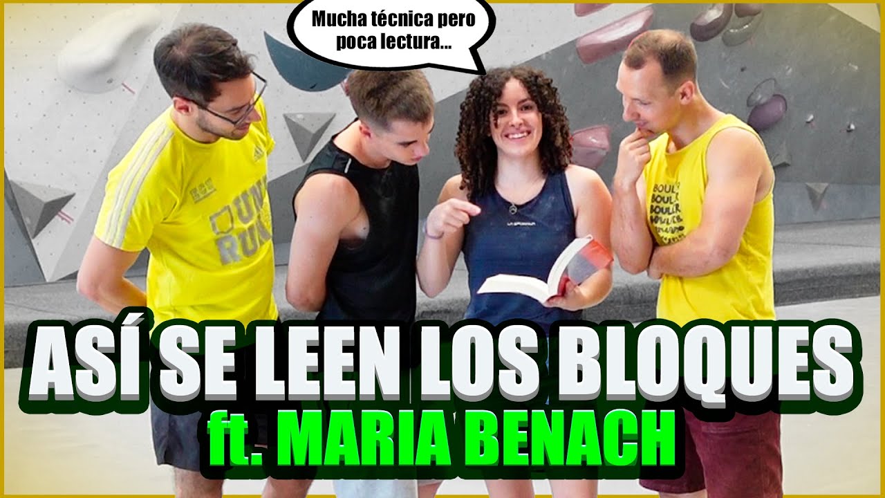 Maria Benach nos explica CÓMO VISUALIZAR LOS BLOQUES | Sharma Climbing Gavà