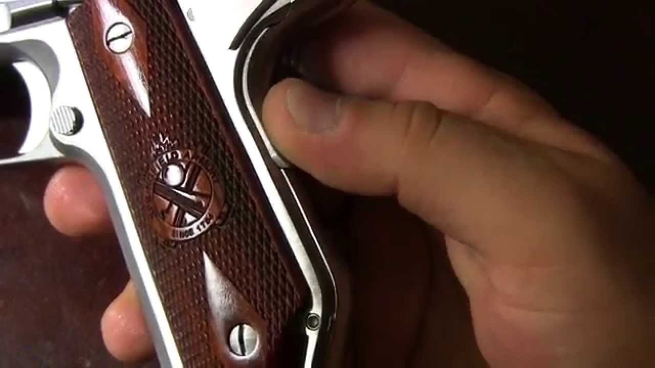 SA 1911 Mil Spec Mods: Fixing Bobtail Mod Mistake