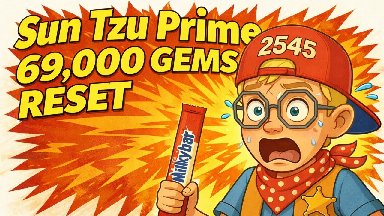Sun Tzu Prime & Commander Reset!!! 6ix9ine Gems!! #riseofkingdoms
