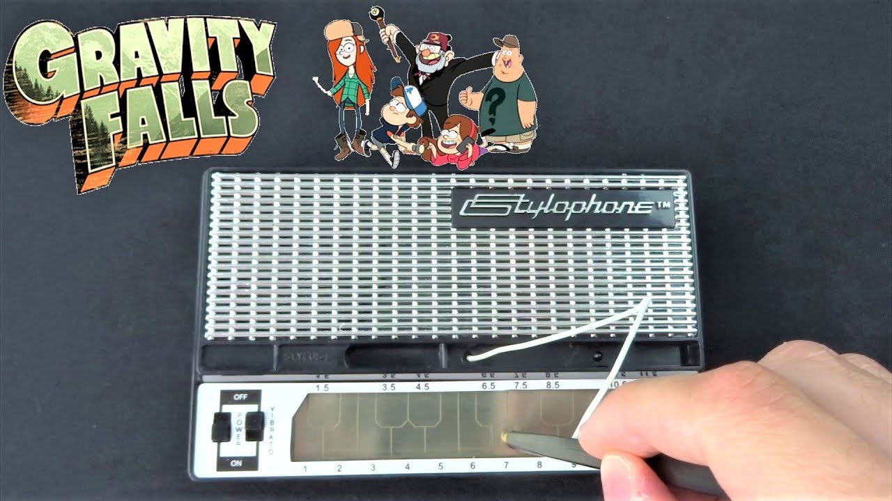 GRAVITY FALLS THEME (STYLOPHONE VS 5$ PIANO VS 1$ PIANO)