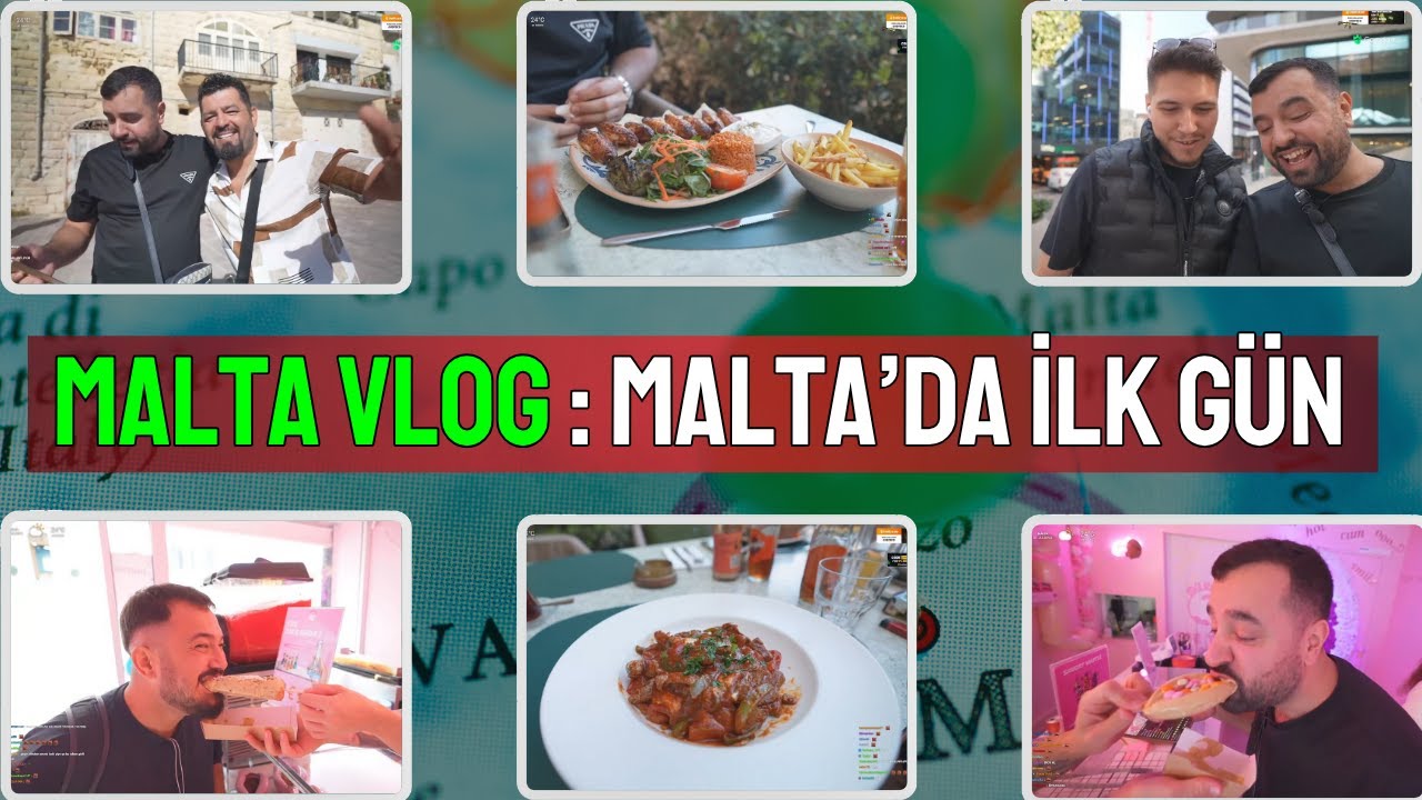 Chips, Malta Vlog'u 1. G&uuml;n | ChipsBiggz TV