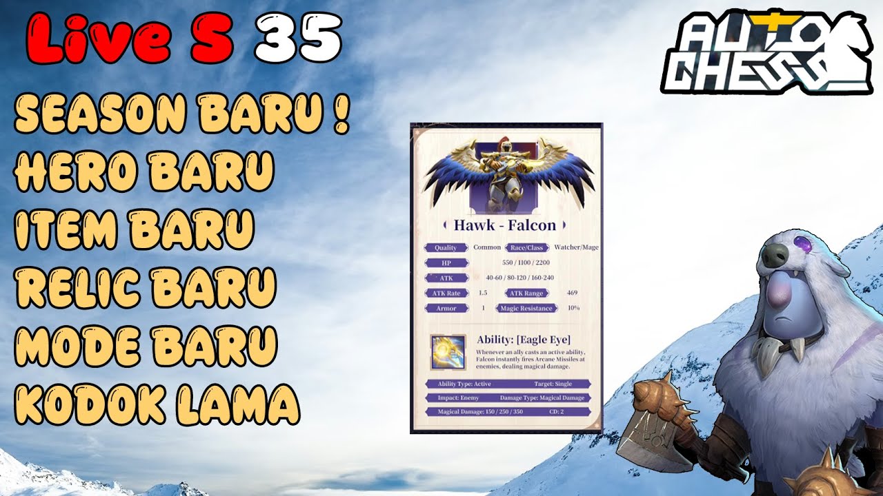 UPDATE BARU MANTAP KAH ?! AUTO CHESS INDONESIA