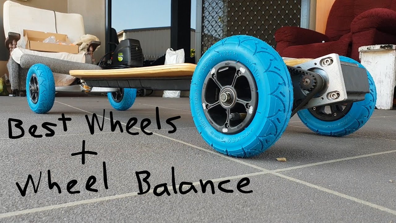 ESK8: Best All Terrain Tyres + Wheel Balance