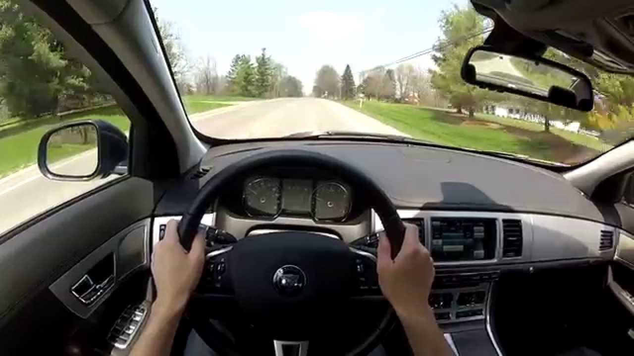 2014 Jaguar XF V6 Supercharged AWD - WR TV POV Test Drive
