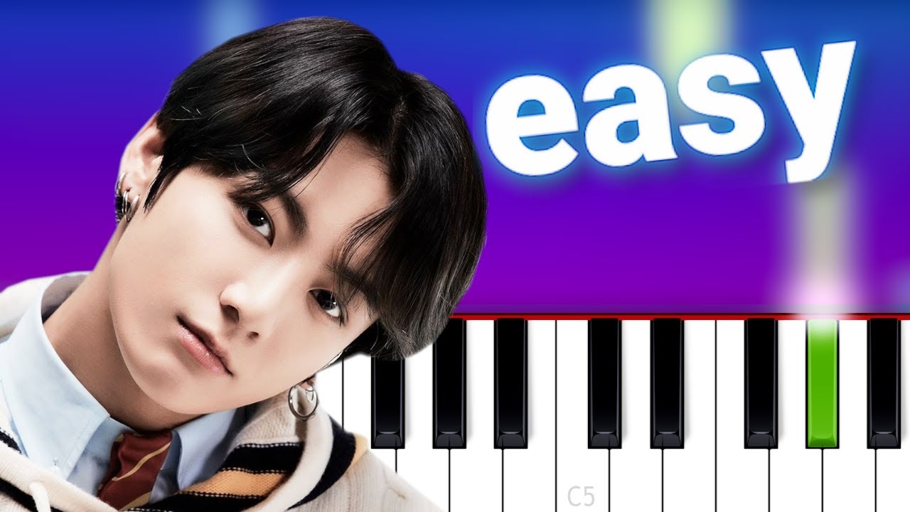 BTS, Jungkook - Still With You | 100% EASY PIANO TUTORIAL